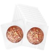 50 Pcs 11x12 Inch Matte Heat Seal Pie Bags for 8 inch Pies,Large Bread Bag for Bakery | Heat Seal...