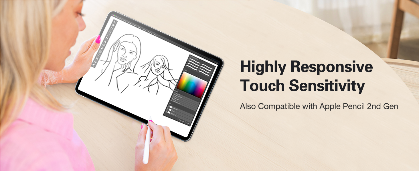 2+2 Pack Screen Protector for iPad Pro 11 inch