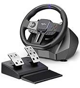 PXN - V900 GEN2 Racing Wheel with Pedals - 270°&900°, Vibration Feedback, Gaming Steering Wheel f...
