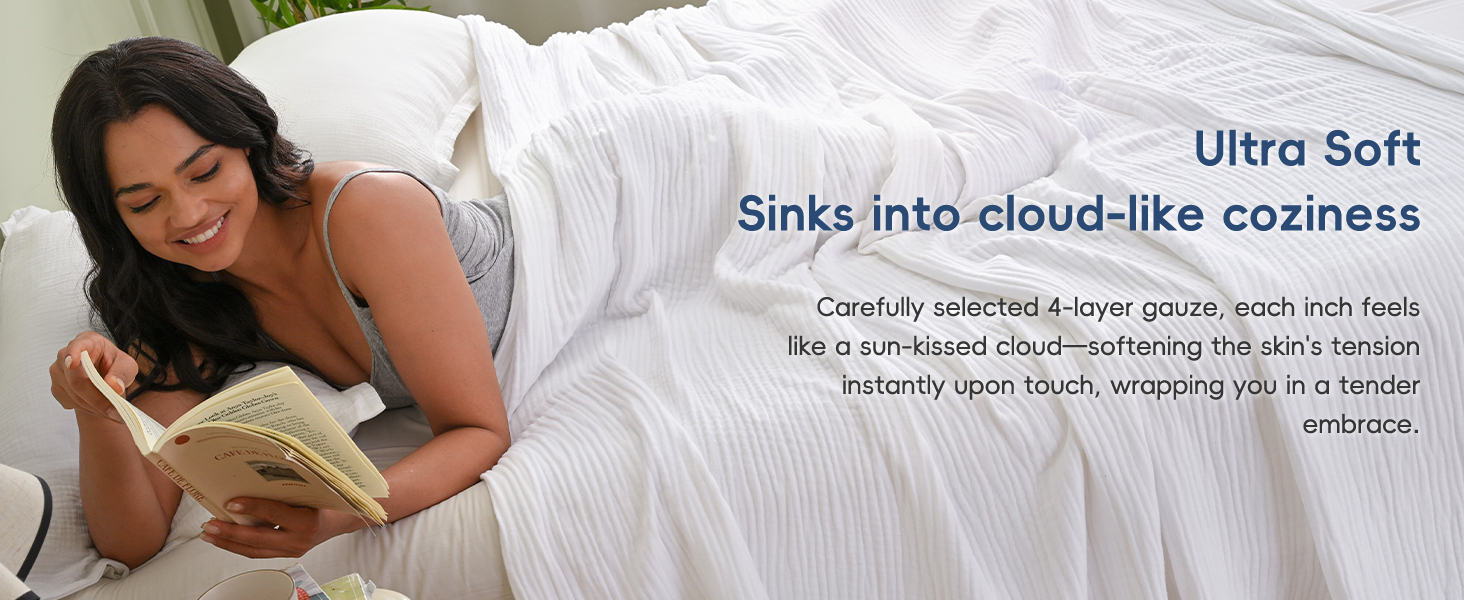 muslin cotton blanket