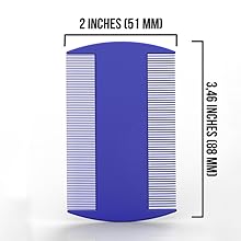 OWNHEALER Lice Comb Removal Lice Eggs Nit Dandruff Head Treatment Hair Peine para piojos y liendres