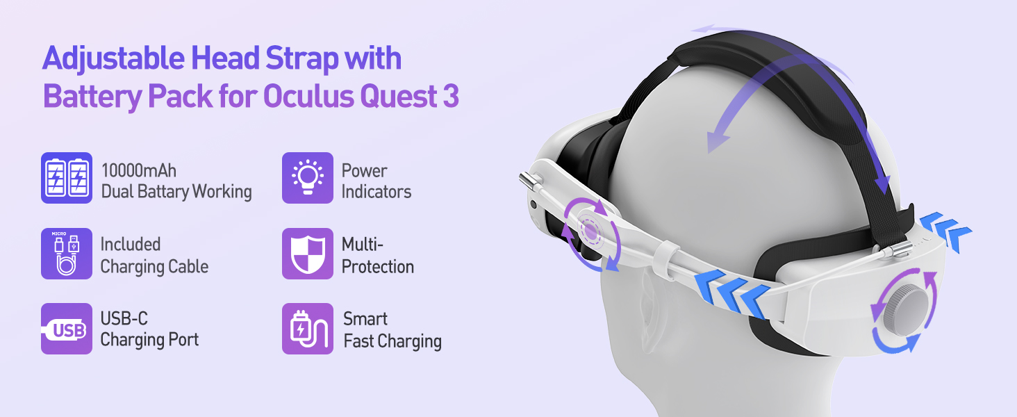 quest 3 battery strap