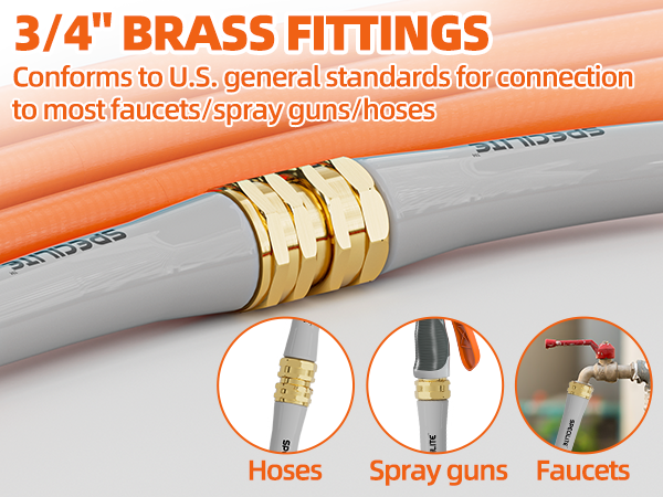 3/4" Brass Fittings