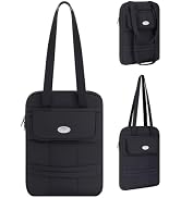 RAINYEAR 14 Inch Puffy Laptop Sleeve Case Elegant Laptop Bag, Black | Protective Lightweight Lapt...