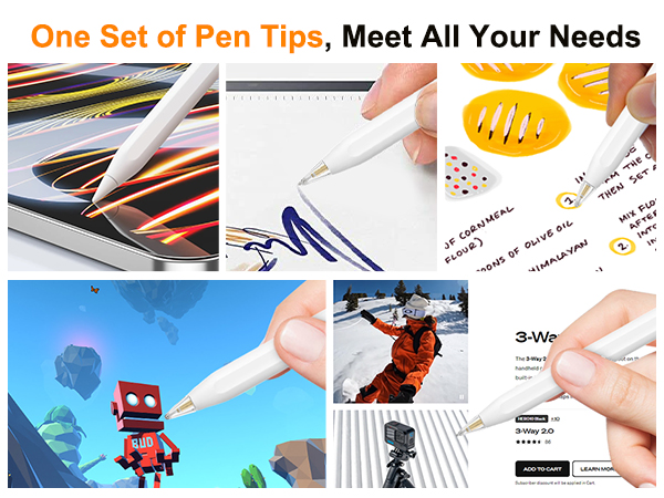 one set of pen tips, meet all your needs