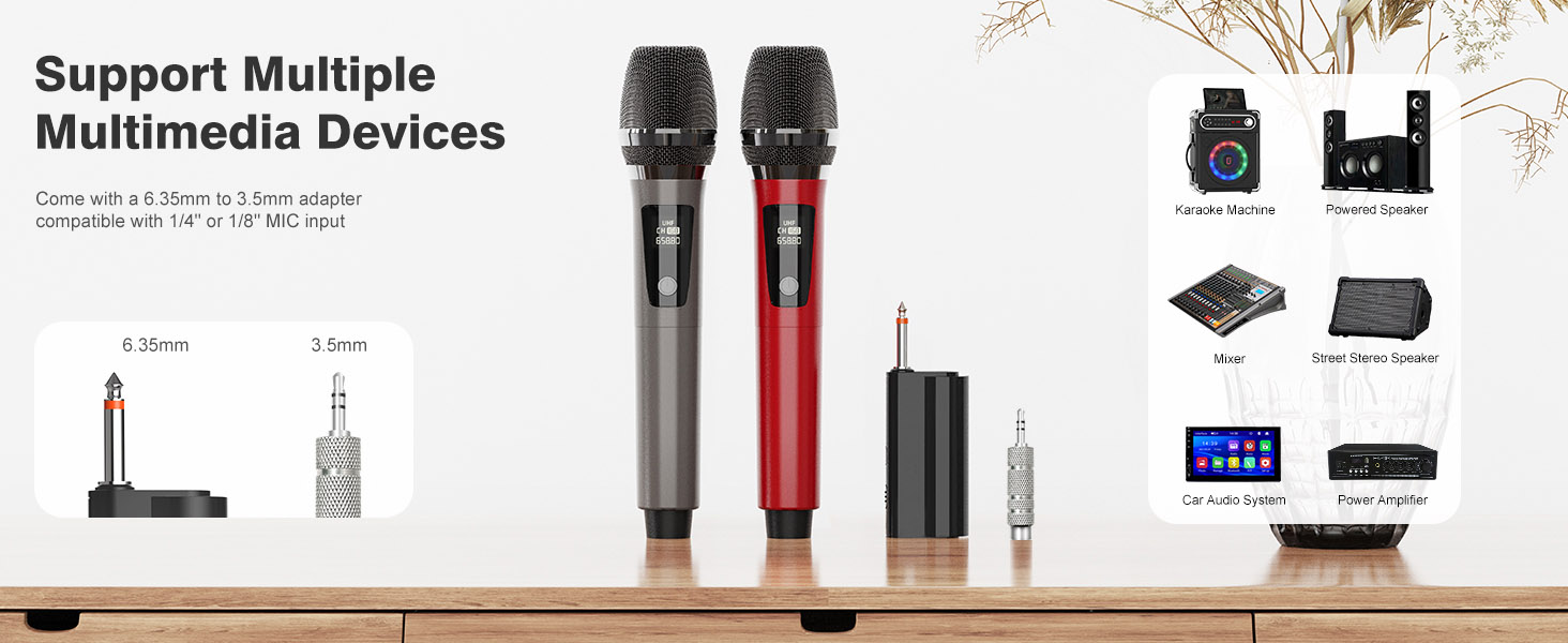 wireless microphones