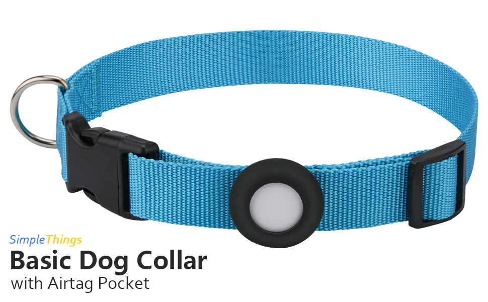 basic airtag dog collar