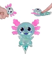 Puffwize Axolotl Squishy Toy, Cute Slow Rising Fidget Toy for Stress Relief, Soft Squeeze Sensory...
