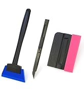 Car Window Film Application Kit for Small Glass Surfaces, Tinting Tools with Magnetic Felt Squeeg...