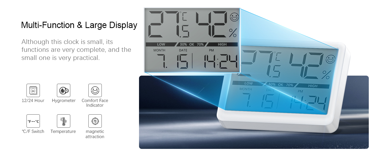 Magnetic clock