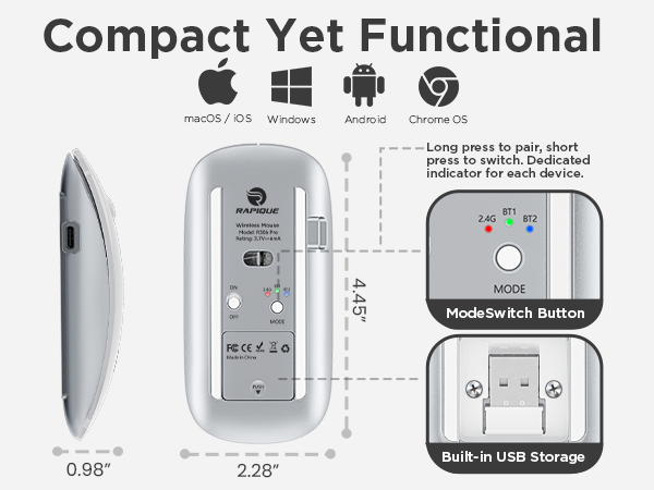 R306 PRO Wireless mouse