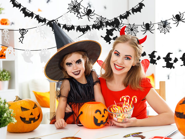 Halloween Glittery Banner