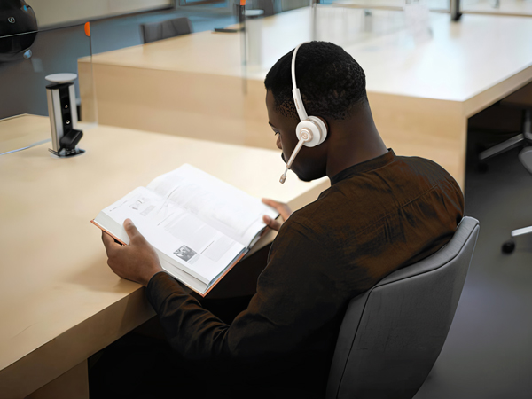 work headset with mic