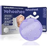 yehooheal Hydrocolloid Adhesive Bandages Dressing,0.004inch Ultra-Thin Skin-Like Waterproof Faste...