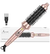 Aima Beauty Hot Brush, 1.3"/35mm Heated Curling Brush Makes Hair Smoother, Softer, Thermal Brush ...