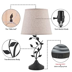 Bedside Lamp for Bedroom