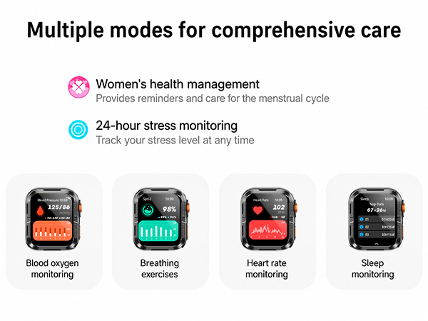 Multiple Health & Fitness Monitoring