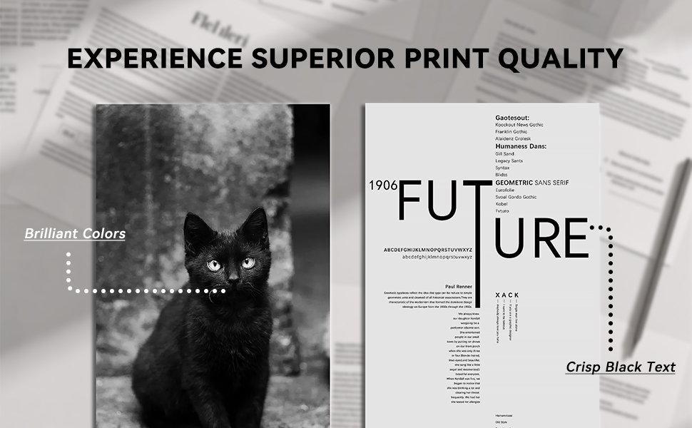 high print quality