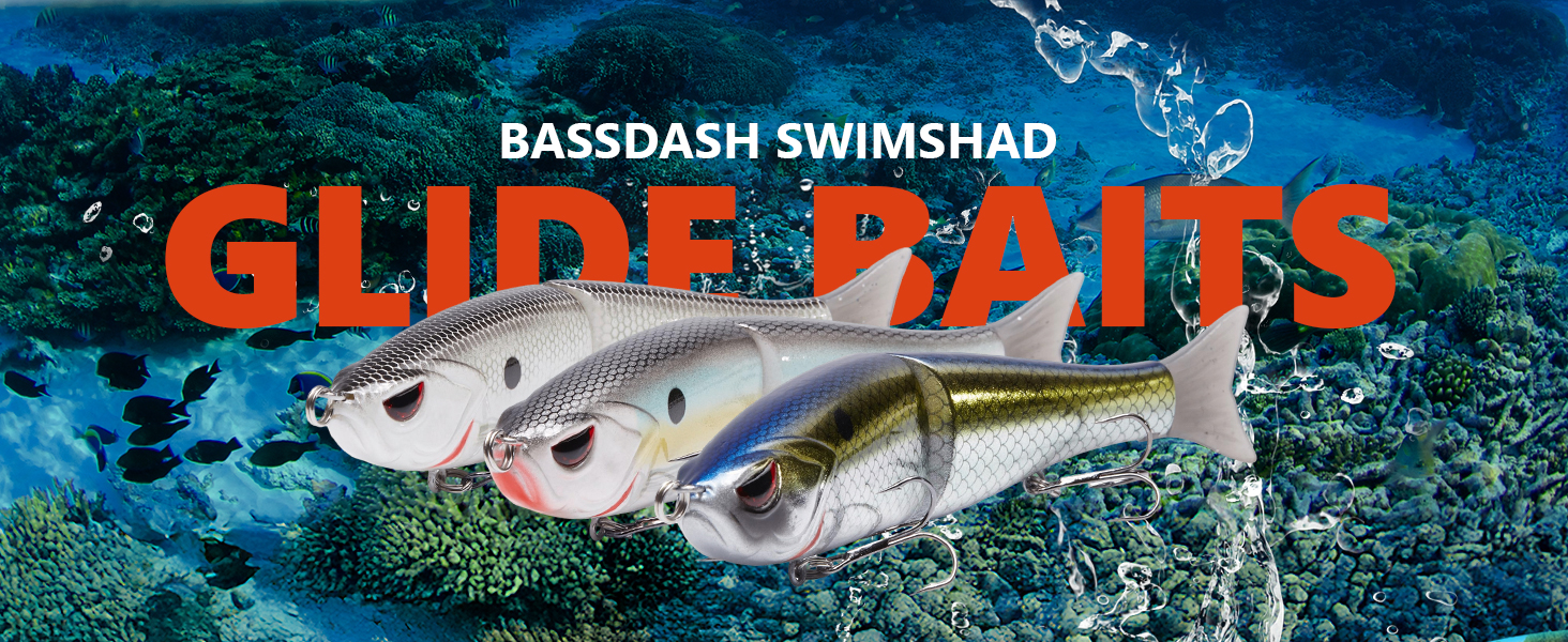 BASSDASH GLIDE BAIT