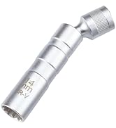 Resze 9/16-Inch(14mm) Thin Wall Spark Plug Socket,12 Points 3/8" Drive Spark Plug Socket,Car Tool...