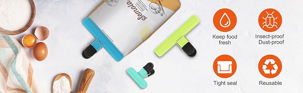 chip bag clips set