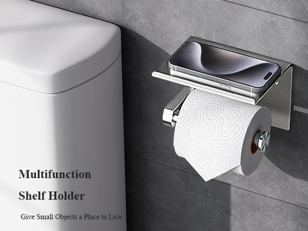 self adhesive toilet paper holder