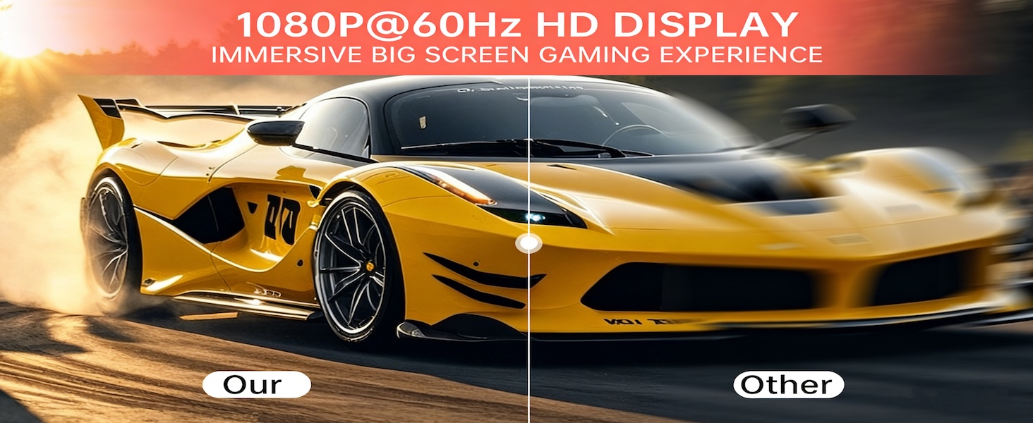 1080P@60Hz HD Display - 2-in-1 switch dock & capture card