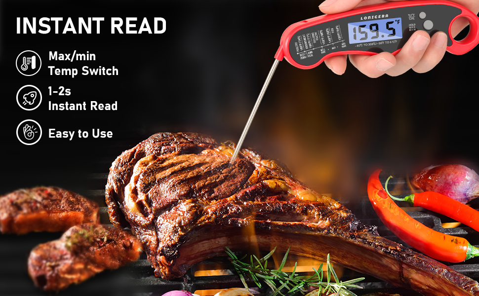 Instant Read Food Thermometer