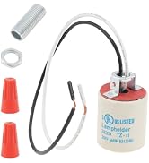 RTNLIT Ceramic E26 Light Socket, Standard Medium Base Screw Socket, Porcelain E26 E27 Bulb Lamp H...
