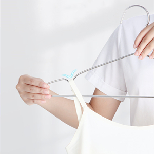 non slip hangers with non slid notches on the shoulders
