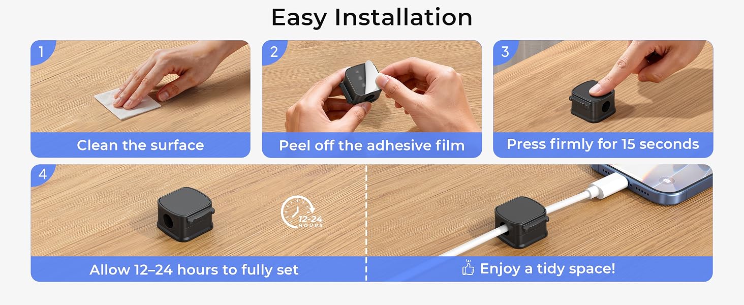 Magnetic Cable Clip