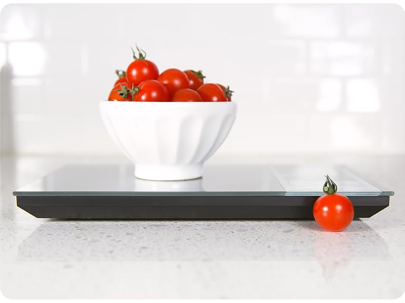Nutrition scale measures cherry tomato calorie tracking food scale accuracy