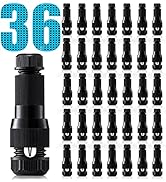 SUNVIE low Voltage Wire Connector Waterproof Landscape Lighting Connectors 12-14 Gauge wire Conne...