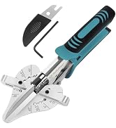 O'Shine 22.5 Professional Ratchet Miter Shears Elite, 22.5 45 & 90 Degree Heavy Duty Multi Angle ...