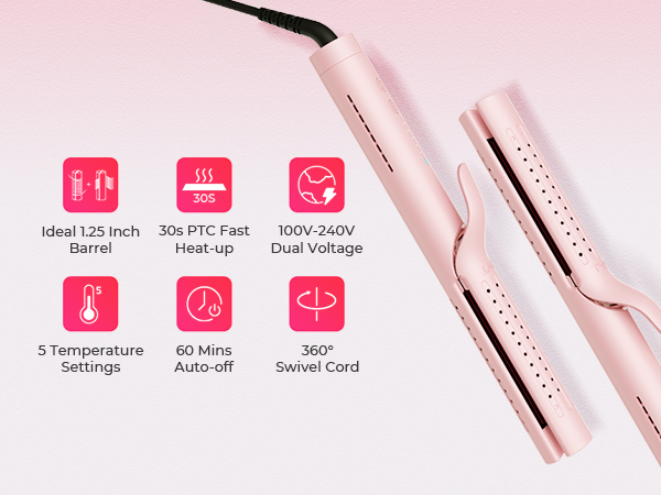 curling iron for short hair
