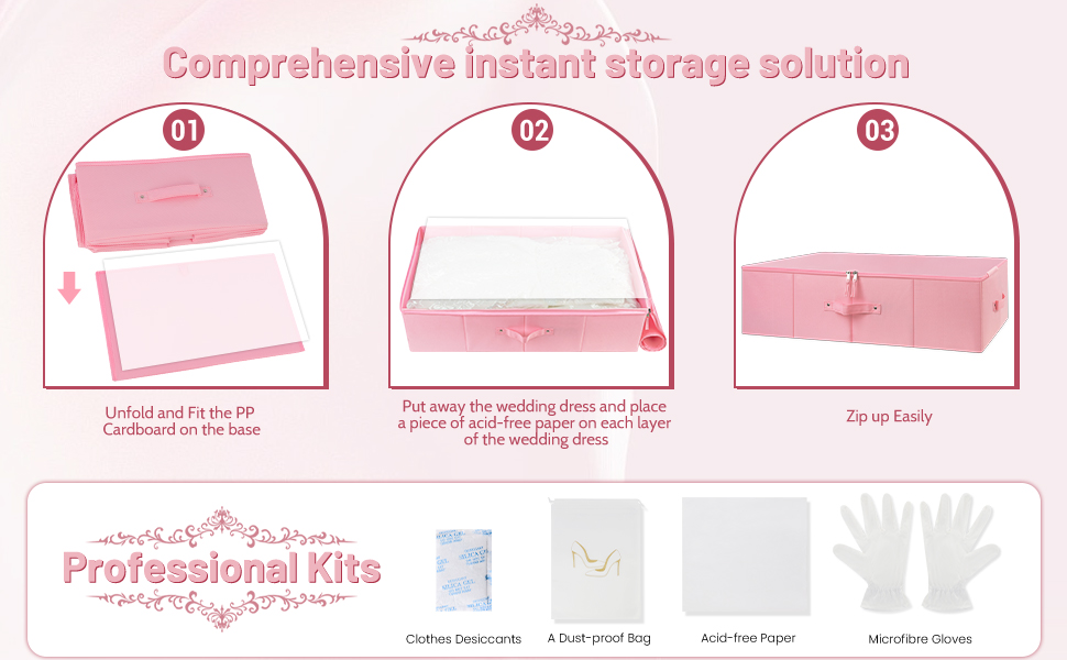 dress preservation kit