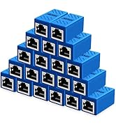 ZUZONG RJ45 Coupler in Line Coupler for Cat8/Cat7/Cat6/Cat6a/Cat5e/Cat5 Ethernet Cable Extender A...