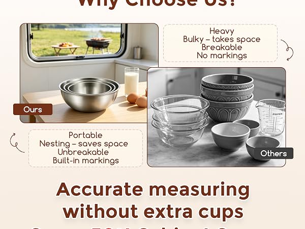 saves space