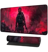 Mouse Pad Gaming Mousepad 31.5 x 11.8in Large Mouse Pad for Keyboard and Mouse with Anti-Slip Rub...