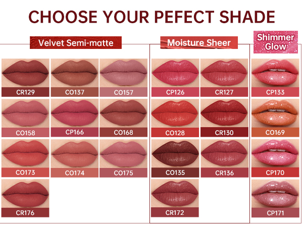 glossy shimmer glitter lipstick pink shine moisture lip color full coverage lip makeup
