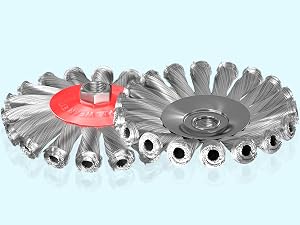 Wire Wheel Brush Set for 4-1/2" Angle Grinder