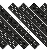 12Pcs 14Inch Black Continuous & Piano Hinge, Stainless Steel 304 Heavy Duty Continuous Hinge with...
