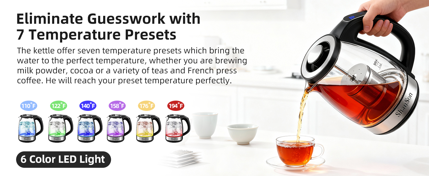 Electric tea kettle