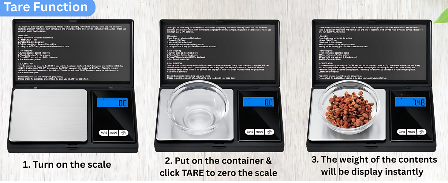 Mini Digital Grams Scale, Small Food Scale