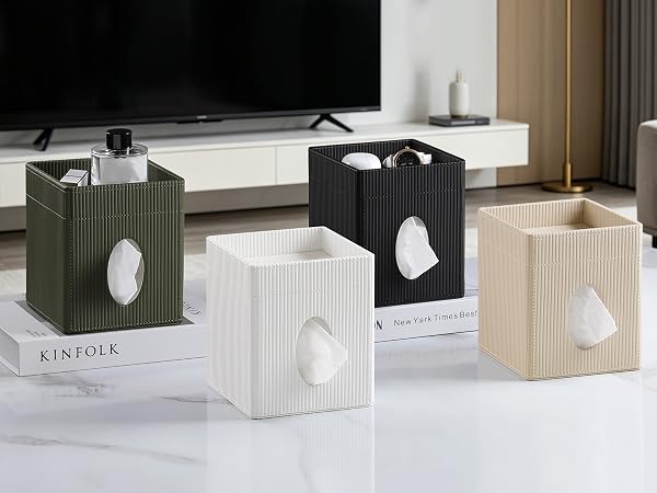 square tissue box