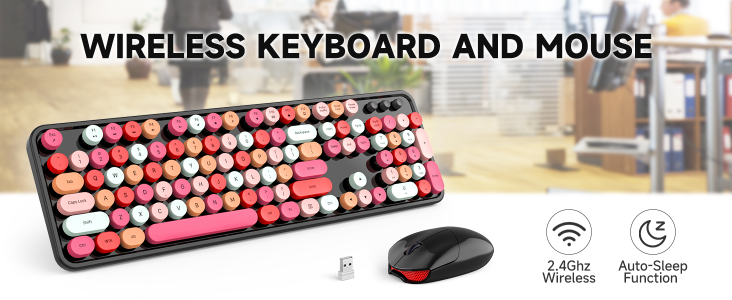 wireless keyboard and mouse