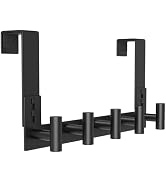 PMMASTO Over The Door Hooks, Door Hanger Hook for Hanging, Coat Rack Organizer for Bathroom, Towe...