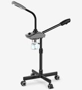 TASALON Professional Ionic Facial Steamer, 2-in-1 Face Steamer for Facial with 3X Magnifying Fold...