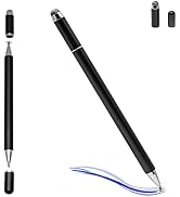 Stylus Pens for iPad, Luntak 3 in 1 Ballpoint Pen, Fiber Tip & Clear Disc Capacitive Stylus iPad ...
