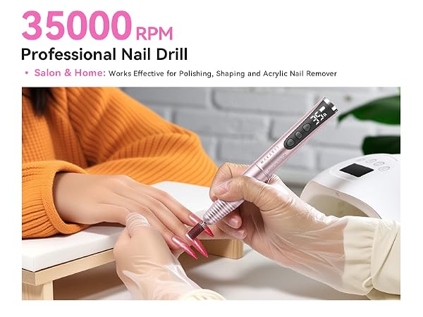 Rechargeable Nail Drill